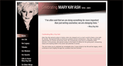 Desktop Screenshot of marykaytribute.com